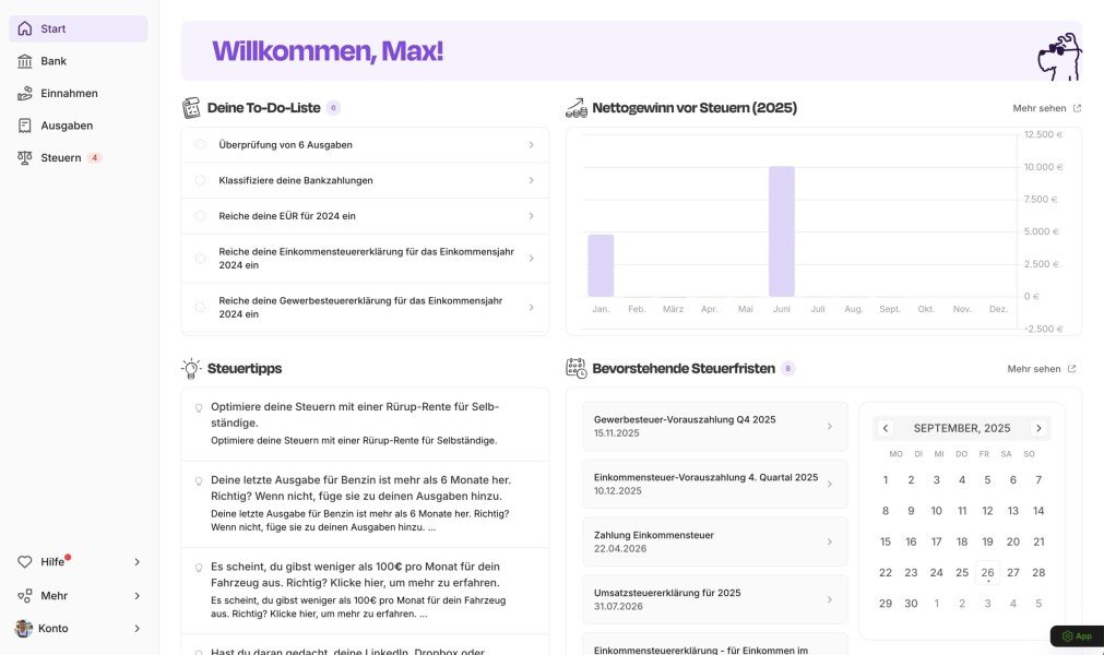 Accountable StartScreen
